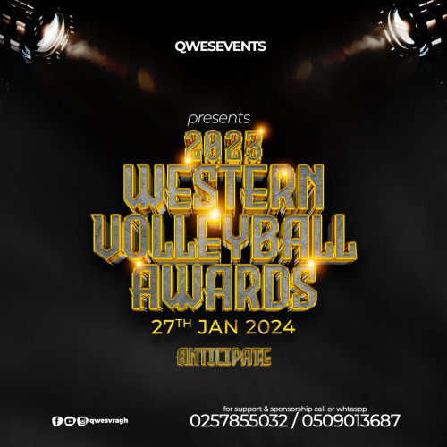 QWESEVENTS 2023 WESTERN VOLLEYBALL AWARDS Maiden Edition