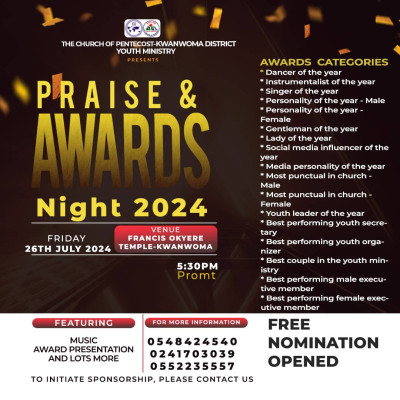 Kwanwoma Youth Praises and Awards Night Maiden Edition