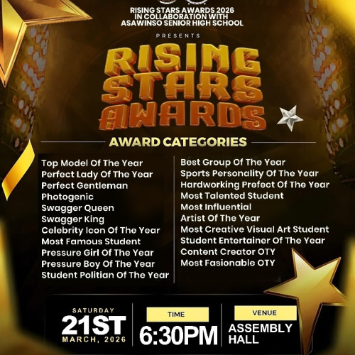 RISING STARS AWARDS CO. ASEC EDITION